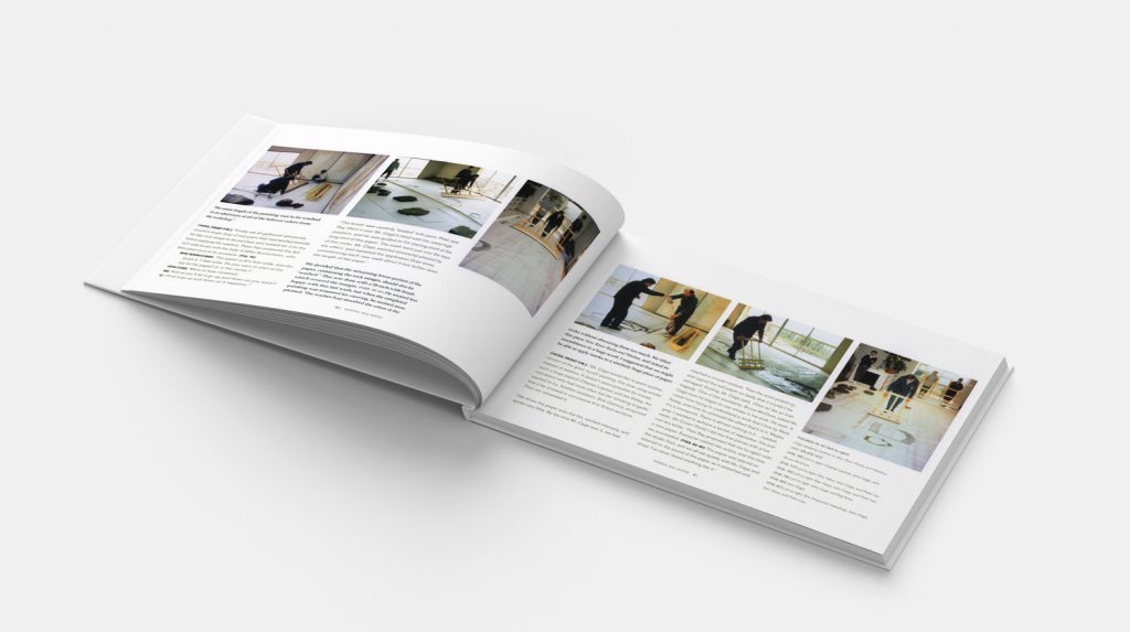 Project - Sight of Silence Sight of Silance by Ray Kass - interior spread